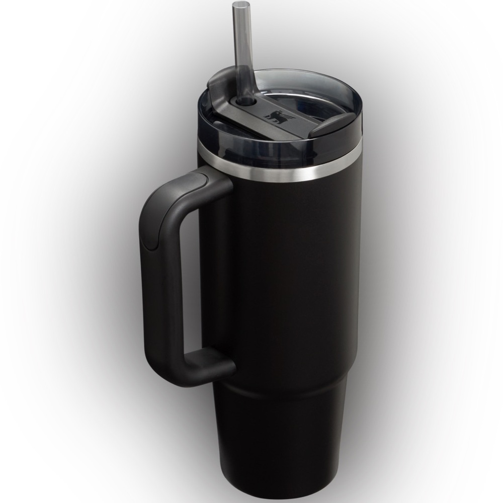 NWT Stanley 40 oz Stainless Steel H2.0 FlowState
Quencher Tumbler - Black Tonal - Picture 3 of 4